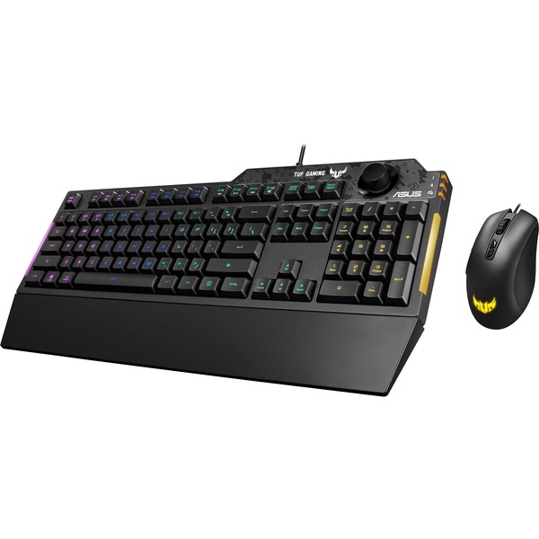 ASUS TUF Gaming Keyboard Mouse Combo (K1 RGB Keyboard, M3 Lightweight Mouse, Aur