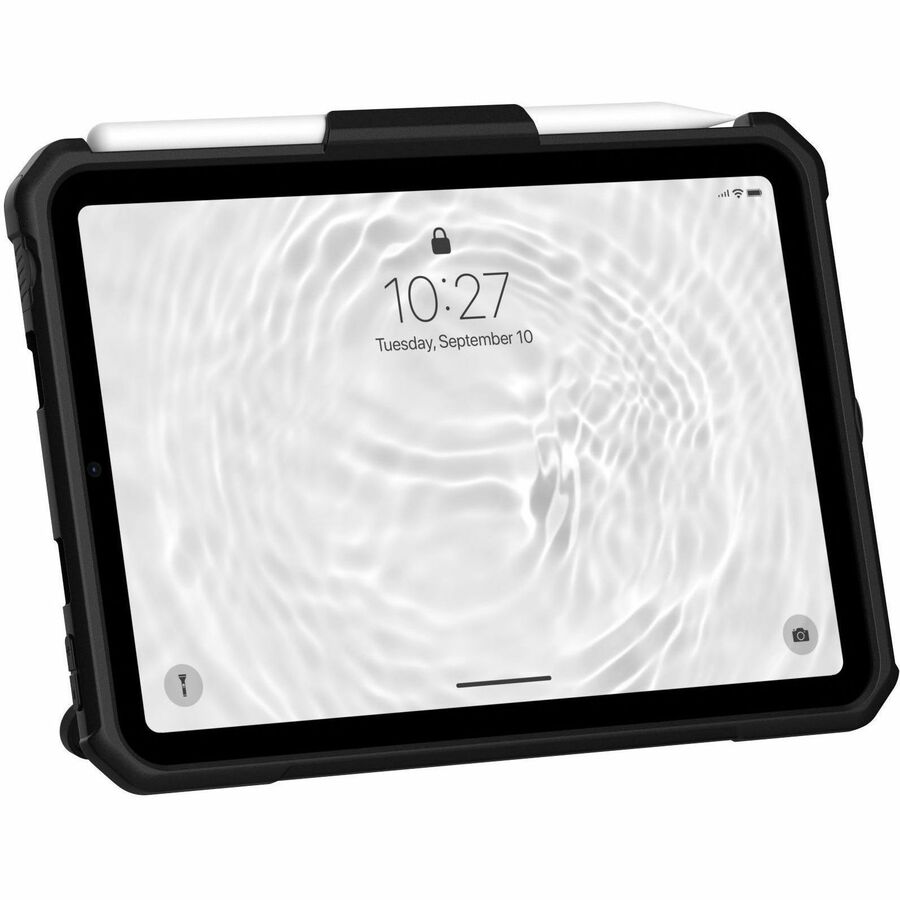 Urban Armor Gear Scout Rugged Carrying Case Apple iPad mini (6th Generation) Tablet - Black