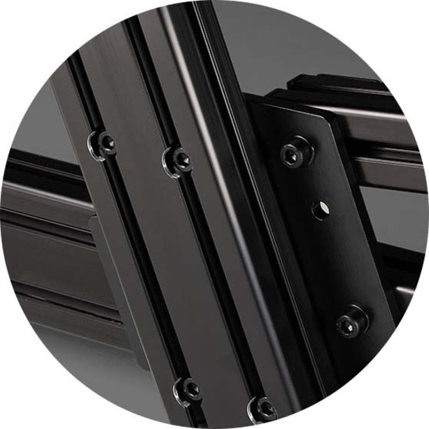 Next Level Racing GTElite Lite Wheel Plate Edition - Aluminum, Carbon Steel