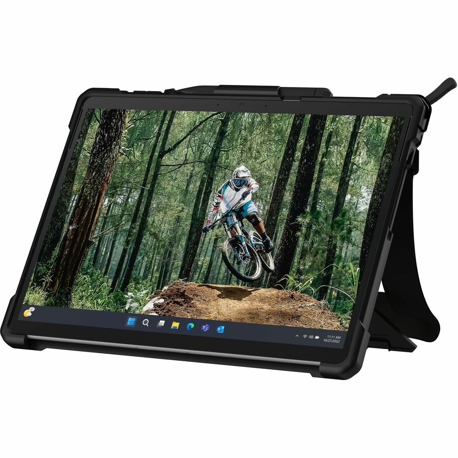 Urban Armor Gear Plasma Rugged Carrying Case Microsoft Surface Pro 10, Surface Pro 11, Surface Pro 9 Tablet, Stylus - Ice