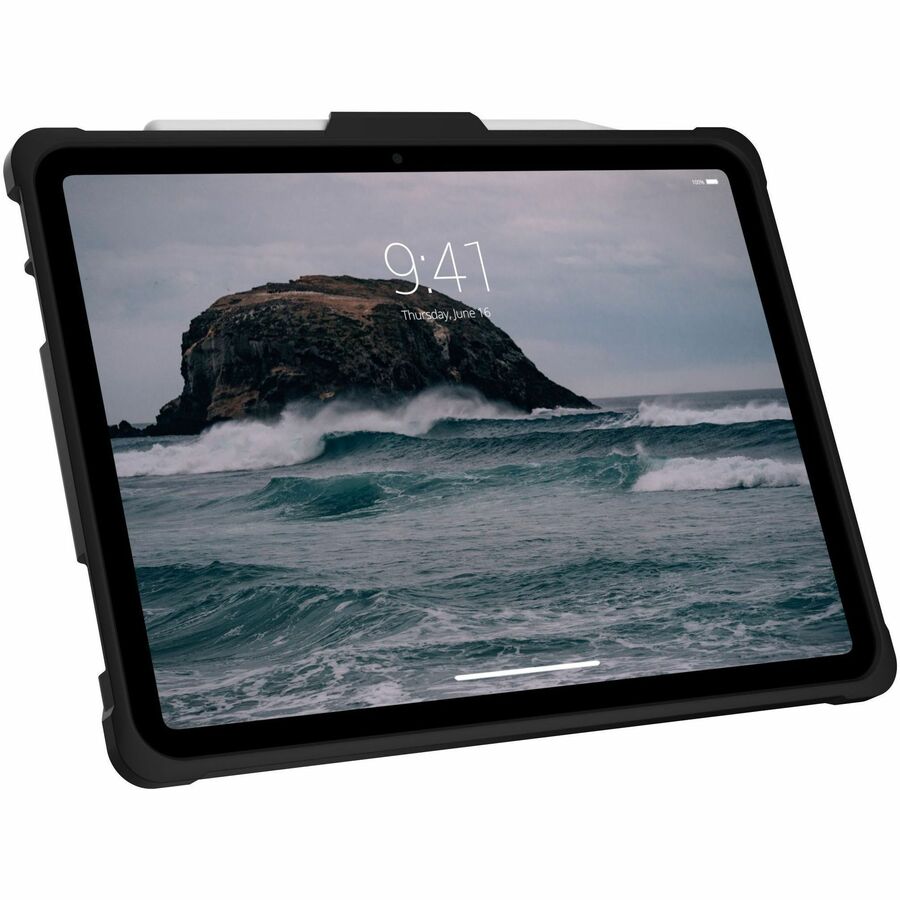 Urban Armor Gear Metropolis Carrying Case for 10.9" Apple iPad (11th Generation), iPad (10th Generation) Tablet, Stylus, Apple Pencil - Black