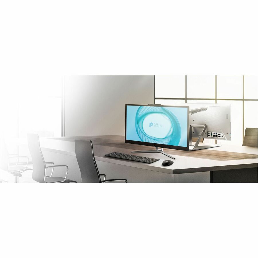 MSI Pro PRO AP222T 13M PRO AP222T 13M-059US All-in-One Computer - Intel Core i3 13th Gen i3-13100 - 8 GB - 512 GB PCI Express NVMe SSD - 21.5" Full HD Touchscreen - Desktop - Black