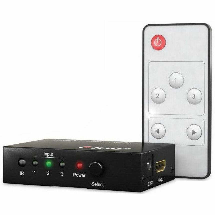 Club 3D 3 to 1 HDMI 8K60Hz/4K120Hz Switch
