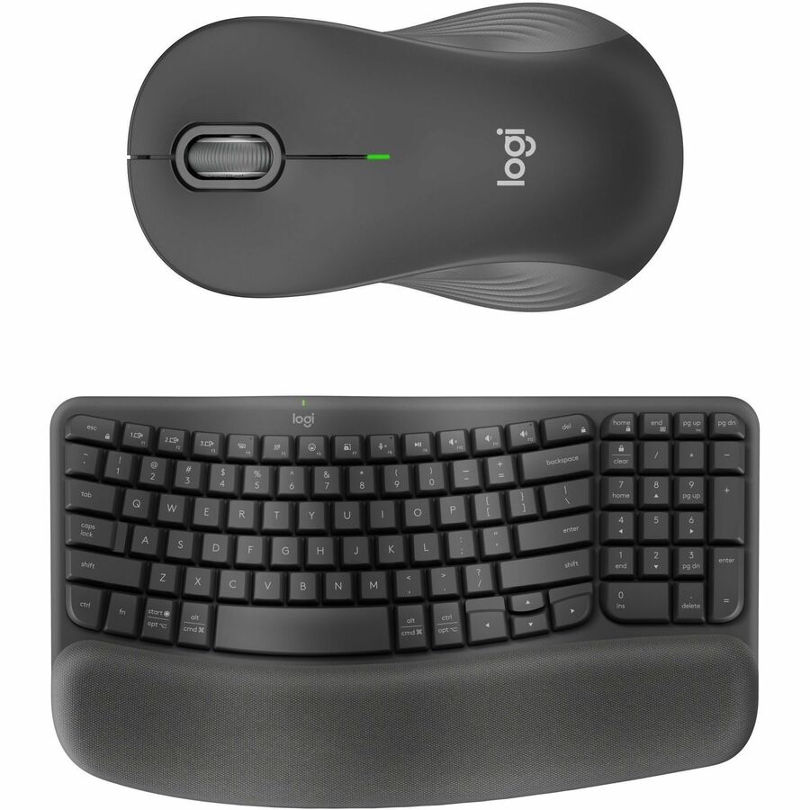 Clavier et souris Wave Keys MK670 - QWERTY - Fran&ccedil;ais - 1 chaque Logitech