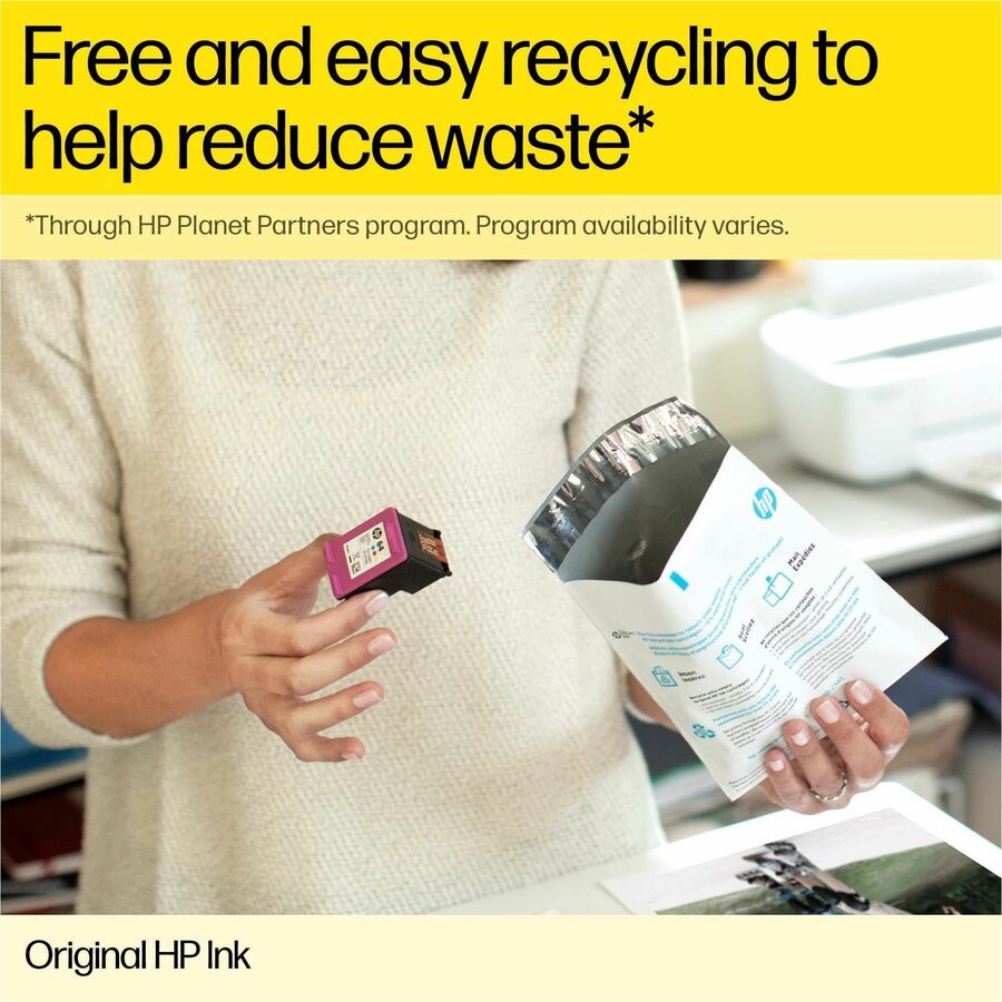 HP 923 Original Inkjet Ink Cartridge - Yellow - 1 Each