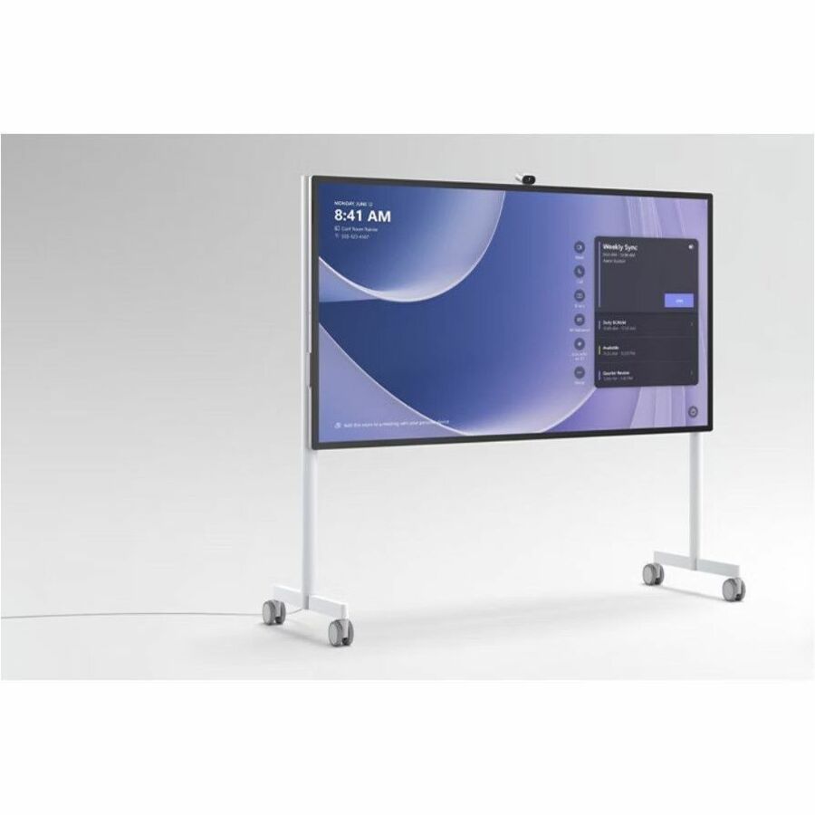 Microsoft Surface Hub 3 85 in TAA demo collaboration display for large-room video conferencing — alternate view 8