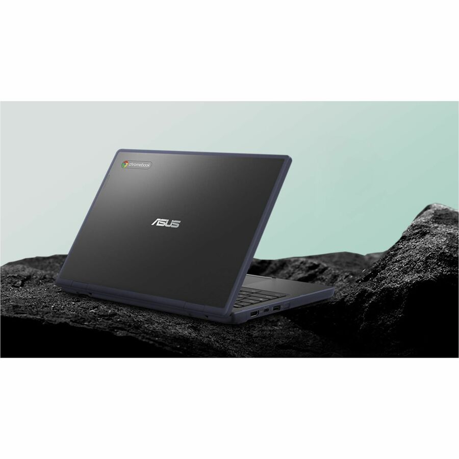 ASUS Chromebook in grey with 11.6-inch HD touch display — alternate view 8