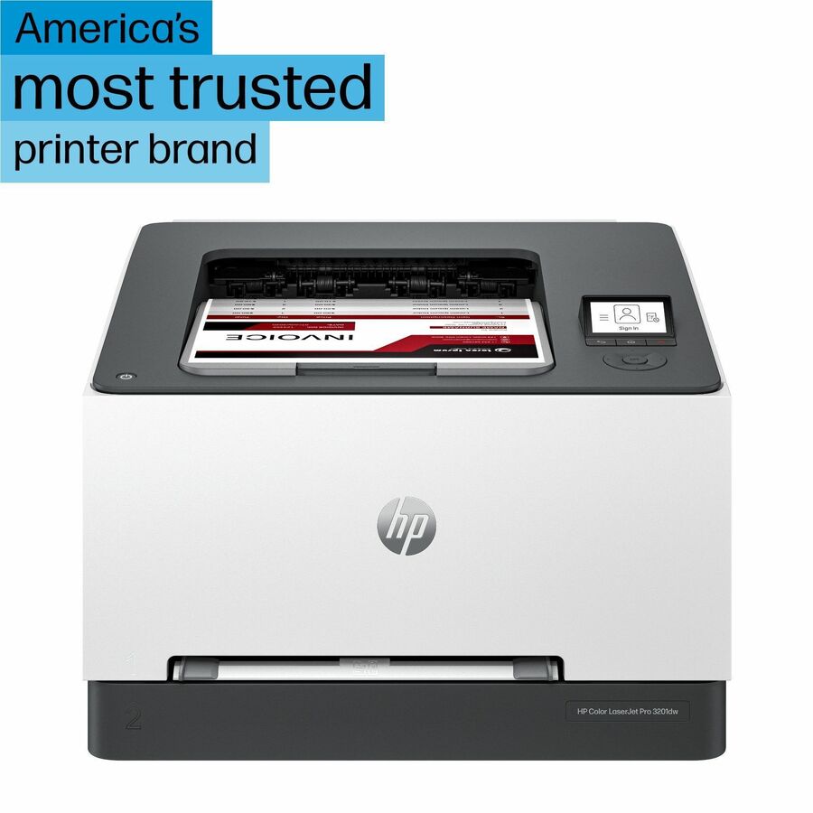 HP LaserJet Pro 3201dw Wireless Laser Printer - Color