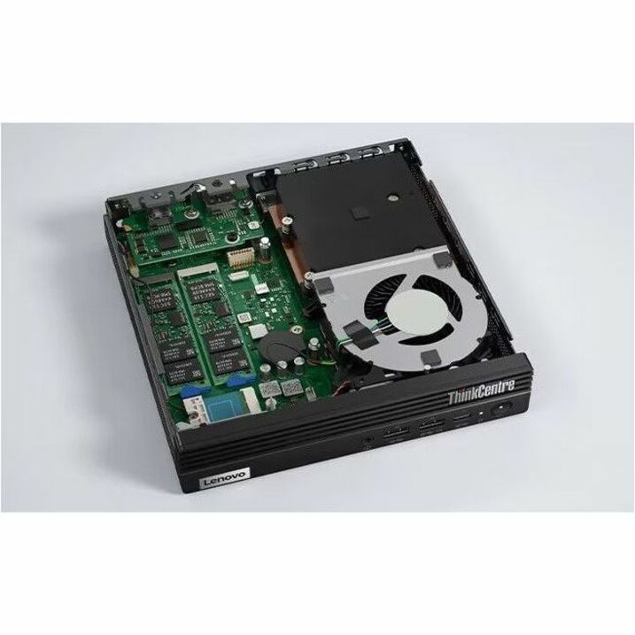 Lenovo ThinkCentre M75q Gen 5 12RQ000PUS Desktop Computer - AMD Ryzen 3 PRO 8300GE - 16 GB - 1 TB SSD - Tiny - Black