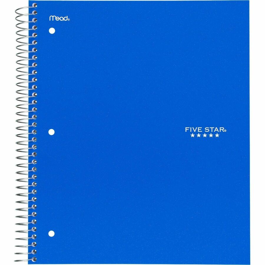 Five Star - Five Star&reg; Cahier à 2 sujets, 11 po x 10,35 po