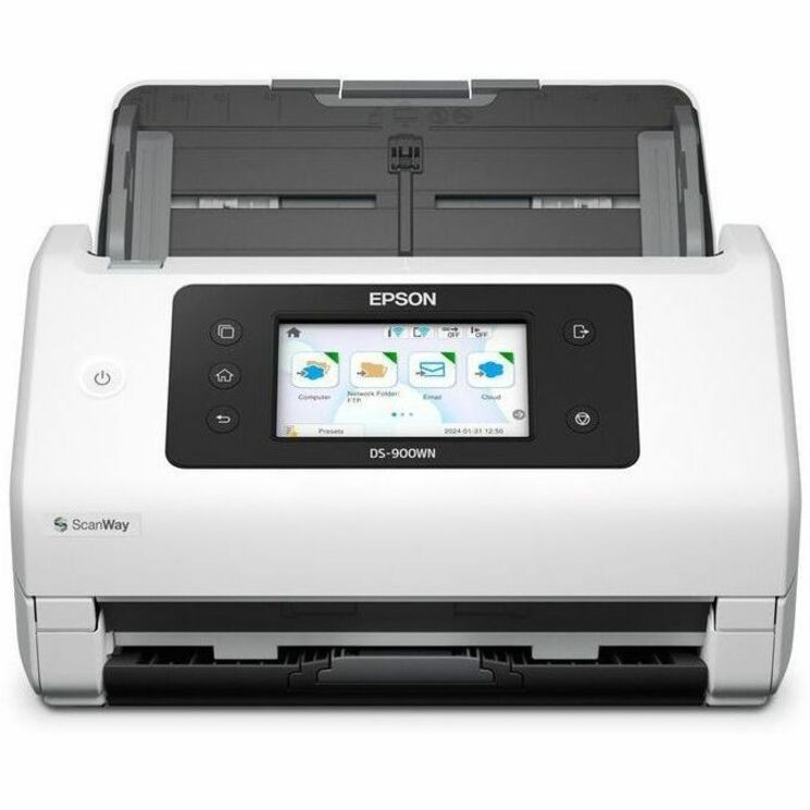 Epson WorkForce DS-900WN Cordless Sheetfed Scanner - 600 x 600 dpi Optical