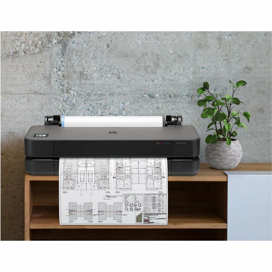 HP Designjet T250 A1 Inkjet Large Format Printer - Includes Printer - 24" Print Width - Color