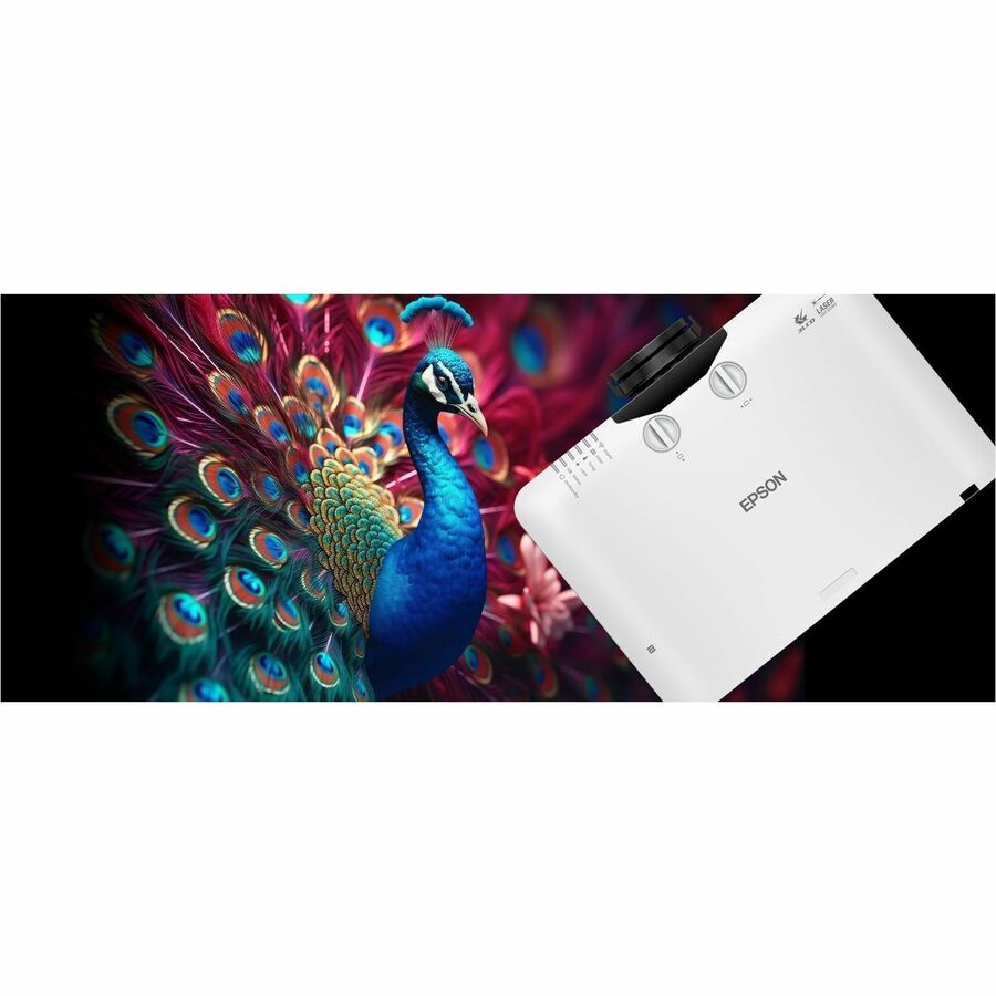 Epson PowerLite L790U Standard Throw 3LCD Projector - 21:9 - Ceiling Mountable - White
