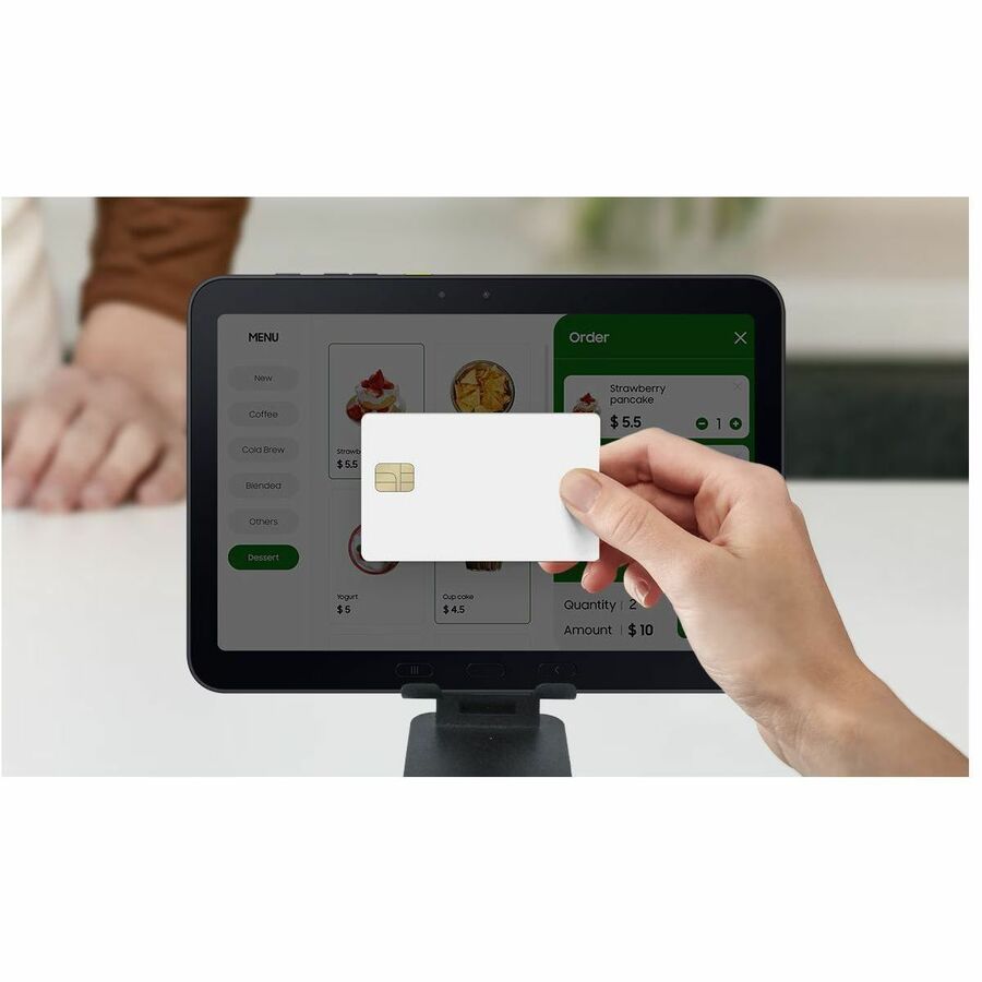 Samsung Galaxy Tab Active5 Pro 5G Enterprise Edition Rugged Tablet - 10.1" WUXGA - Qualcomm SM7635 Snapdragon 7s Gen 3 (4 nm) Octa-core - 6 GB - 128 GB Storage - Android 15 - 5G - Green - 1 Each