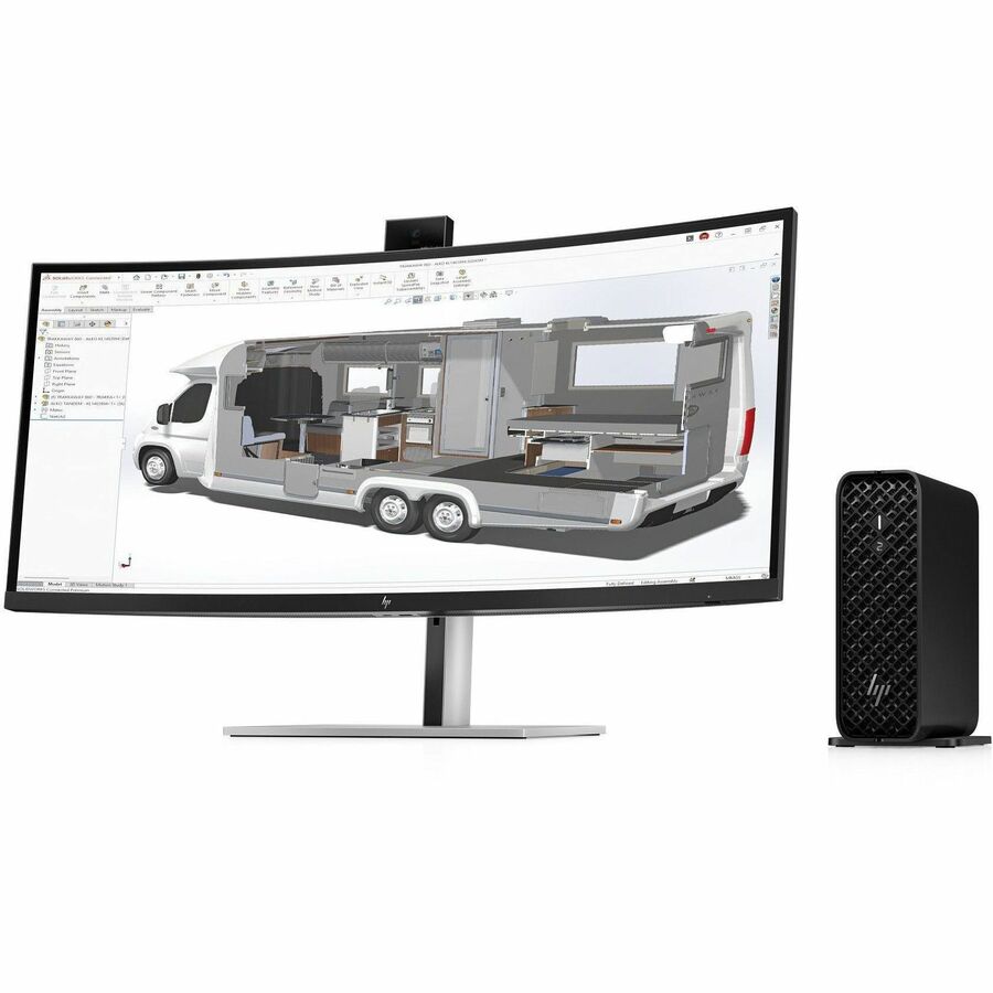 HP Z2 Mini G1i Workstation - Intel Core Ultra 7 265 - 64 GB - 1 TB SSD - Mini PC - Black