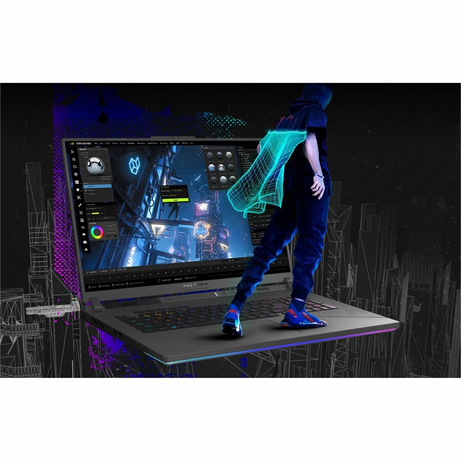 Asus ROG Strix G18 G814 G814FM-DS95 18" Gaming Notebook - 144 Hz - AMD Ryzen 9 9955HX - 16 GB - 2 TB SSD — Alternate-Image8 image 27
