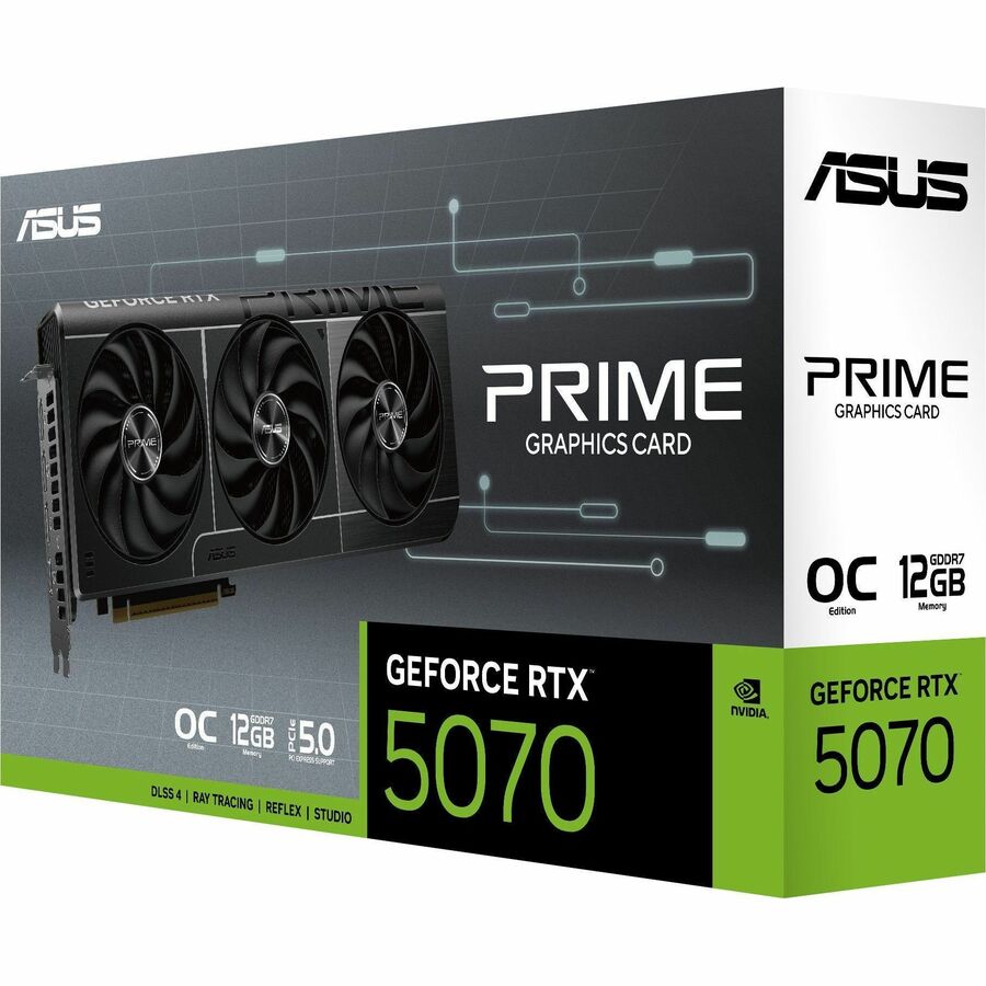 ASUS PRIME GeForce RTX 5070 OC 12GB 192-Bit GDDR7 PCI Express 5.0
