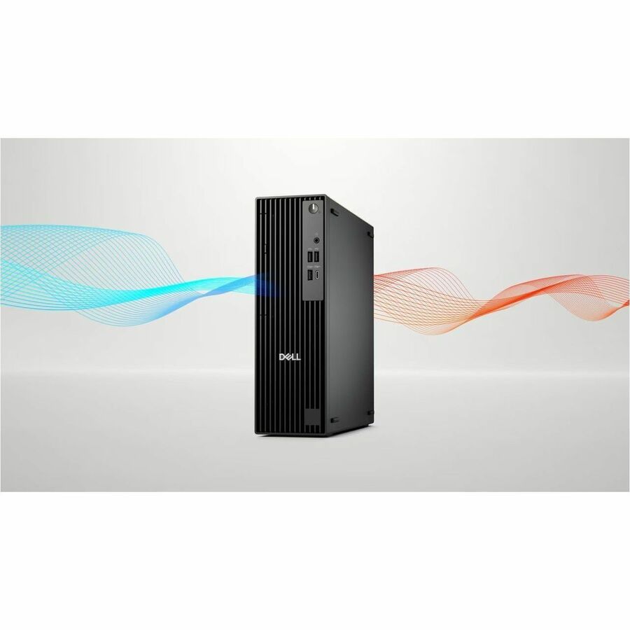 Dell Pro Slim QCS1255 Desktop Computer - AMD Ryzen 5 8500G - 16 GB - 512 GB PCI Express NVMe 4.0 SSD - Slim PC - Standard Black — Alternate-Image8 image 15