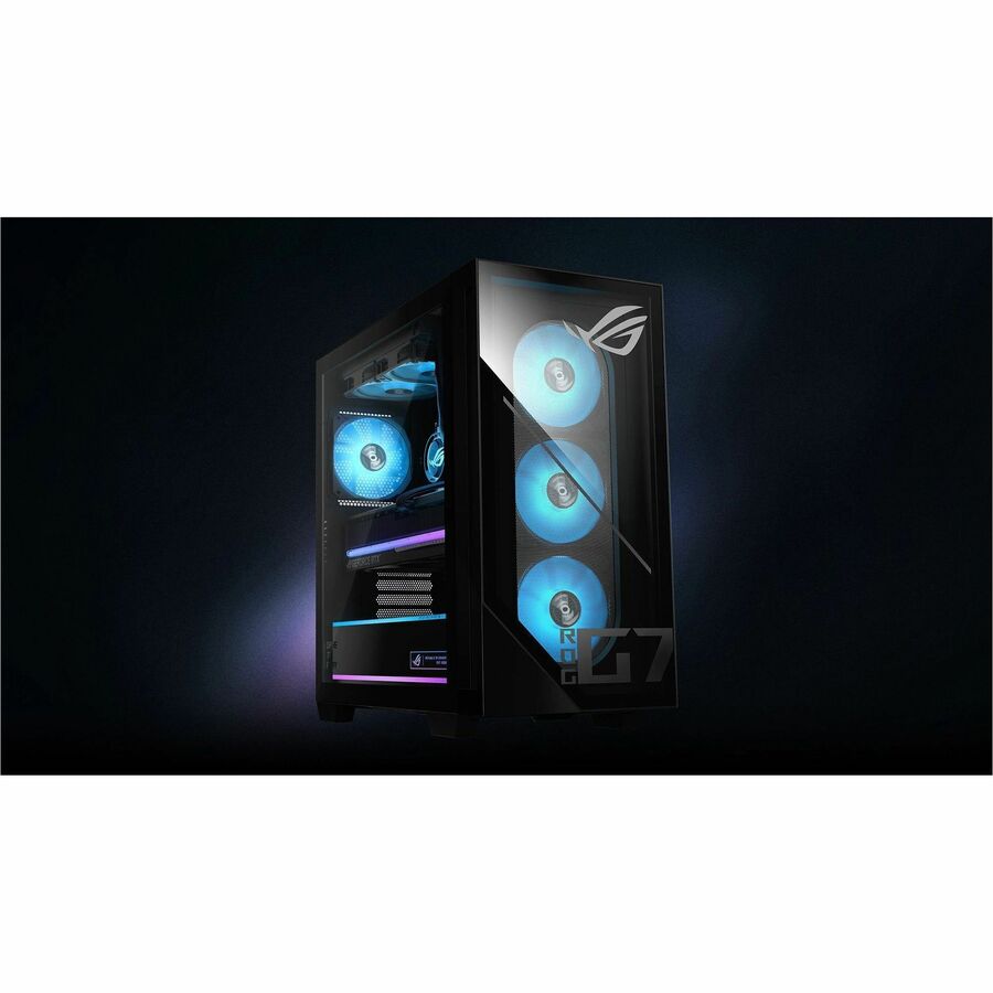 Asus ROG GM700 GM700TZ-PB564 Gaming Desktop Computer - AMD Ryzen 5 8400F - 16 GB - 1 TB PCI Express NVMe 4.0 SSD - Black — Alternate-Image8 image 19