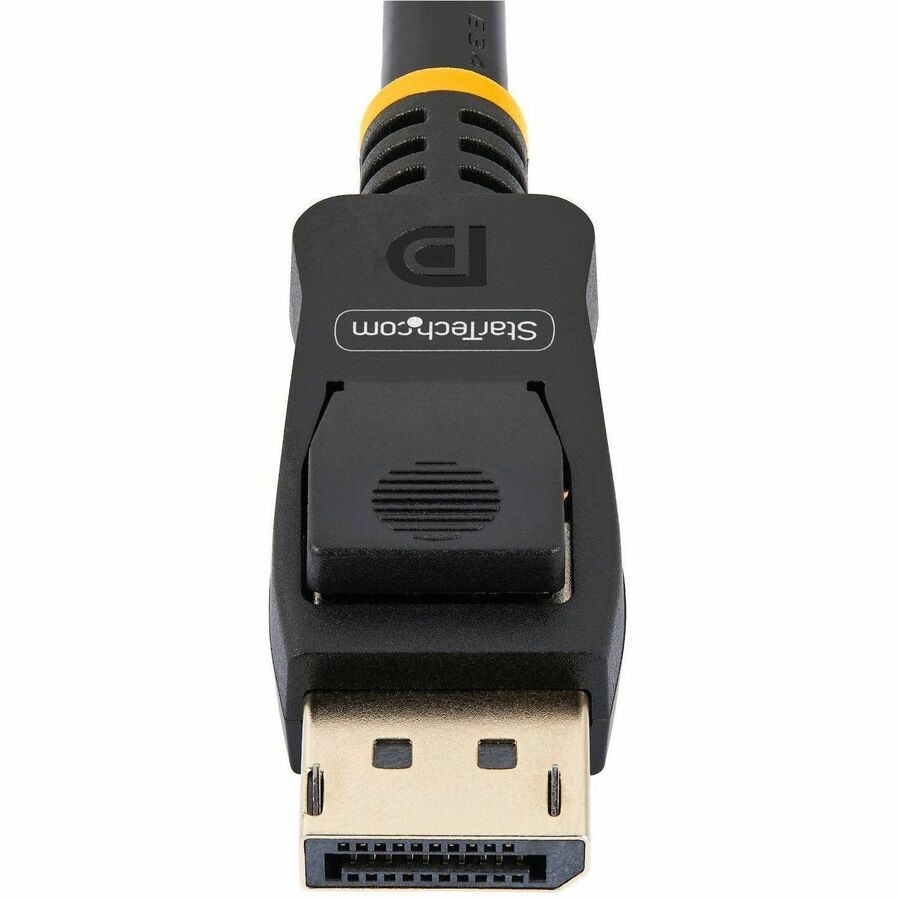 StarTech 6ft (2m) DisplayPort 1.2 Cable, 4K x 2K UHD VESA Certified DisplayPort Cable, DP Cable/Cord for Monitor, w/ Latches