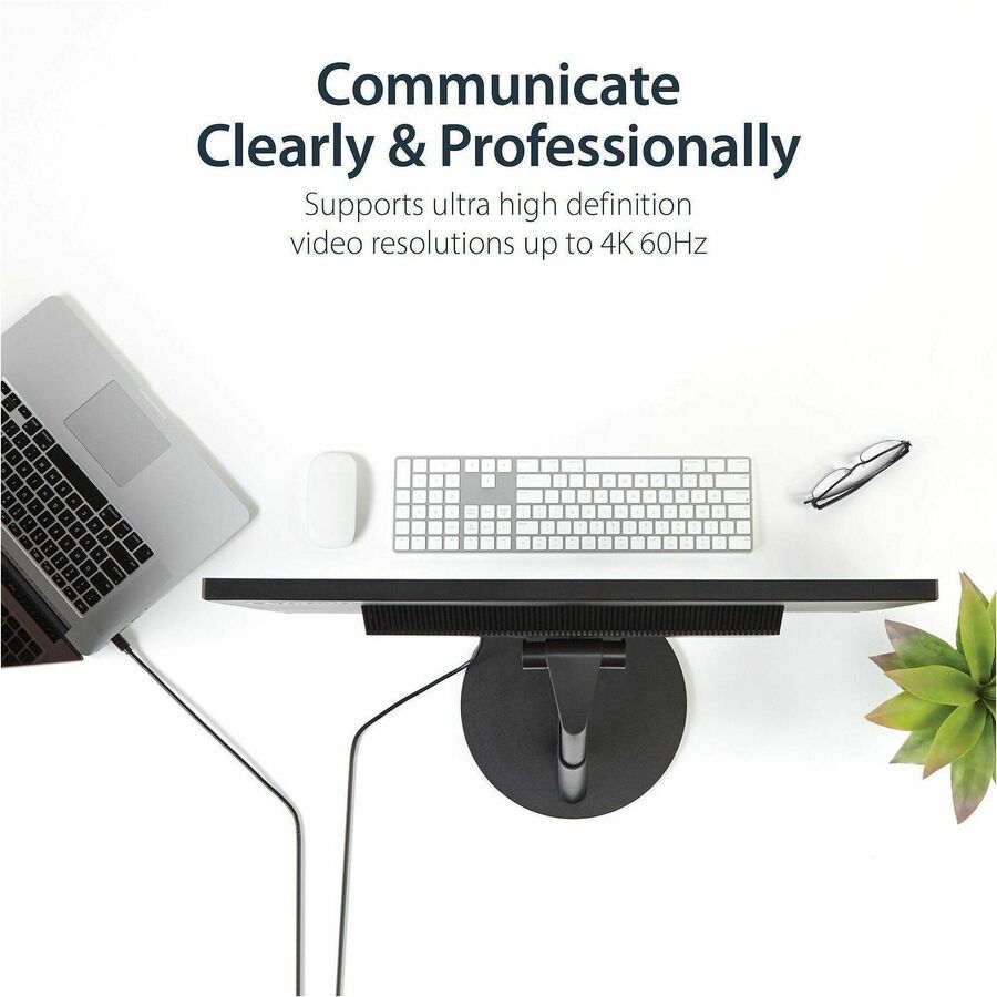 StarTech 6ft Mini DisplayPort to DisplayPort 1.2 Cable, 4K x 2K mDP to DisplayPort Adapter Cable, Mini DP to DP Cable for Monitor