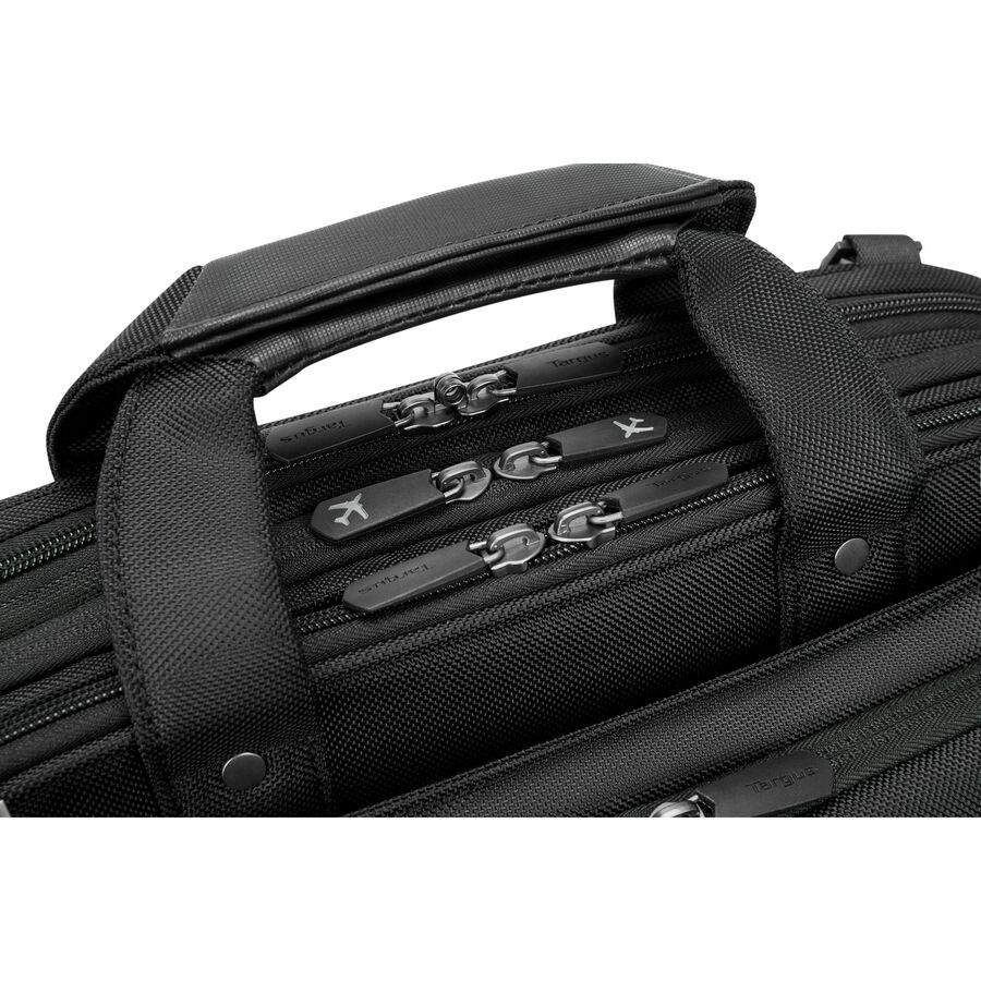 Targus Corporate Traveler CUCT02UA14S Carrying Case (Briefcase) for 14" Notebook, Tablet, Accessories - Black