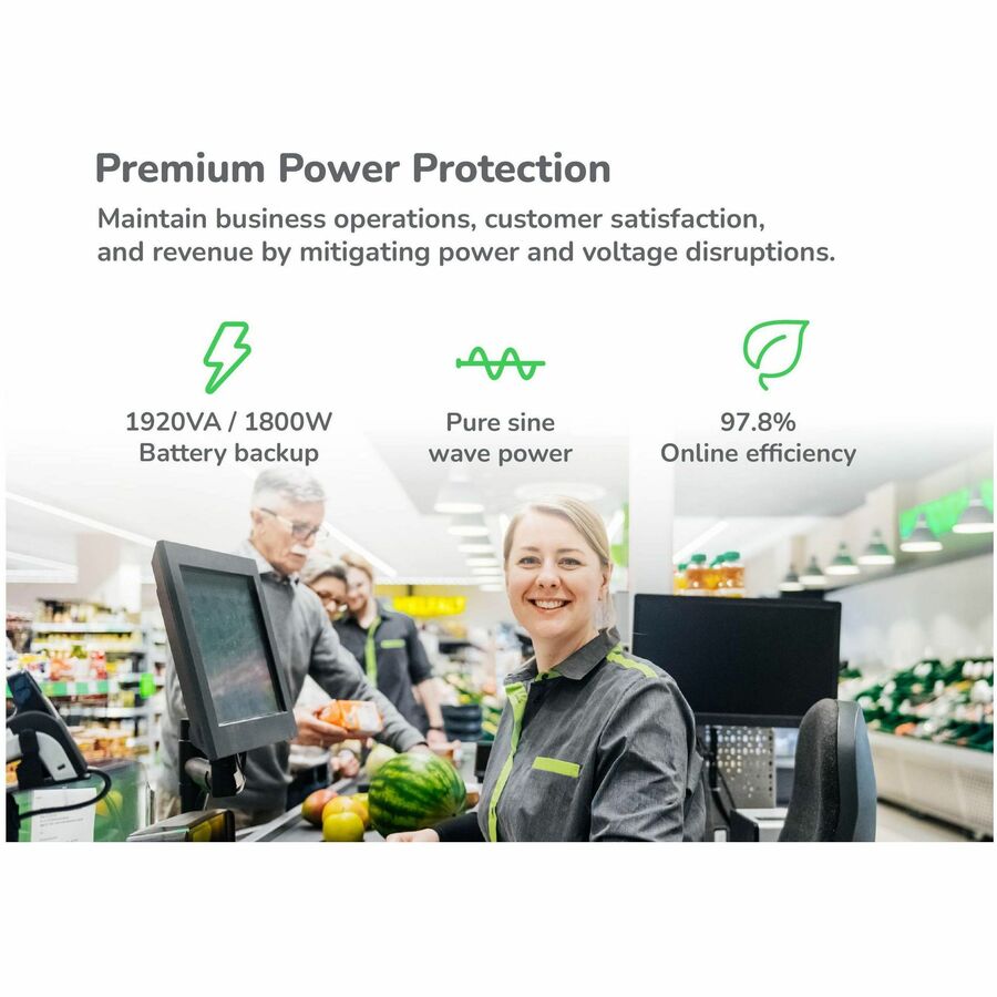 APC Smart-UPS X, Line Interactive, 2000VA, Rack/tower convertible 2U, 100V-127V, 3x 5-15R+3x 5-20R+1x L5-20R NEMA, NMC, Extended runtime