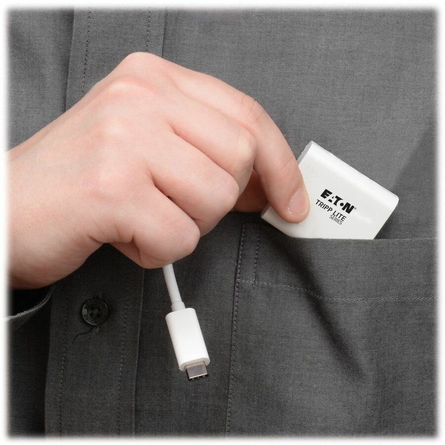 Eaton Tripp Lite Series USB-C to VGA Adapter with Alternate Mode - DP 1.2