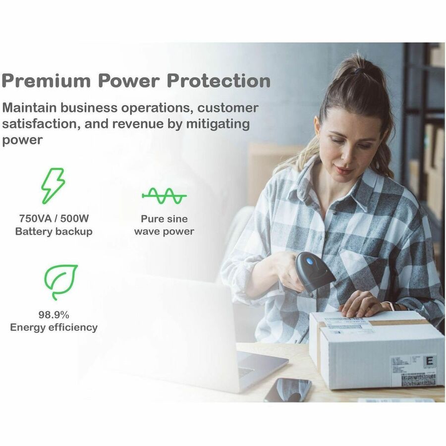 APC Smart-UPS, Line Interactive, 750VA, Rackmount 2U, 120V, 6x NEMA 5-15R outlets, SmartConnect Port+SmartSlot, AVR, LCD