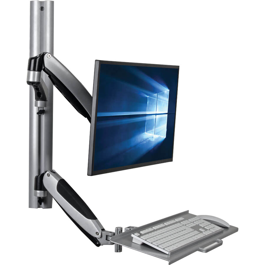 Tripp Lite by Eaton Wall-Mount for Sit-Stand Desktop Workstation Standing Desk w/ Thin Client Mount