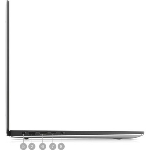 Dell XPS 15 9570 15.6" LCD Notebook - Intel Core i5 (8th Gen) i5 - 8300H Quad - core (4 Core) 2.30 GHz - 8 GB DDR4 SDRAM - 128 GB SSD - Windows 10 Pro 64 - bit (English) - 1920 x 1080 - In - plane Switching (IPS) Technology - 1 Year ProSupport