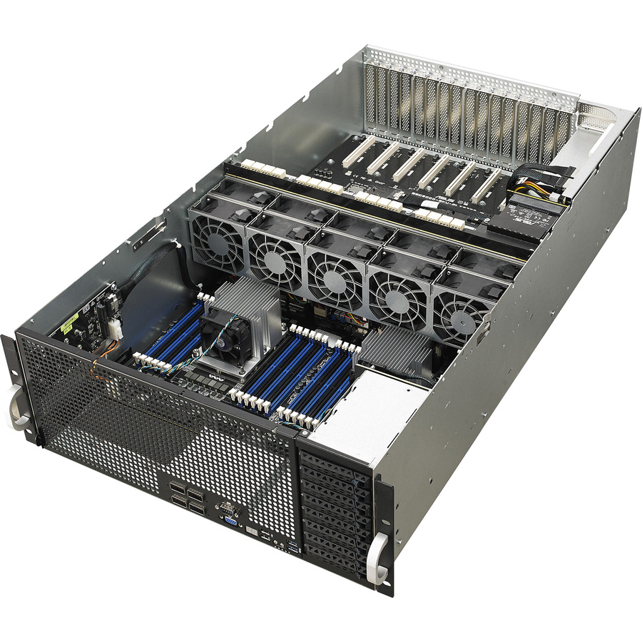 Asus Barebone System - 4U Rack-mountable - Socket P LGA-3647 - 2 x Processor Support
