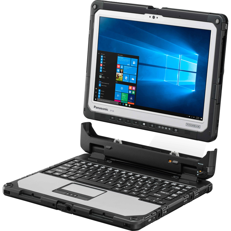 Panasonic Toughbook CF-33 CF-33LE-34VM Tablet - 12" - Core i5 7th Gen i5-7300U 2.60 GHz - 16 GB RAM - 512 GB SSD - Windows 10 Pro - 4G