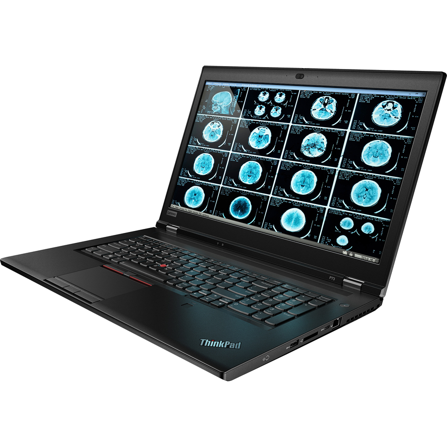 Lenovo ThinkPad P73 20QR000UUS 17.3" Mobile Workstation - 3840 x 2160 - Intel Core i7 9th Gen i7-9850H Hexa-core (6 Core) 2.60 GHz - 16 GB Total RAM - 512 GB SSD - Glossy Black