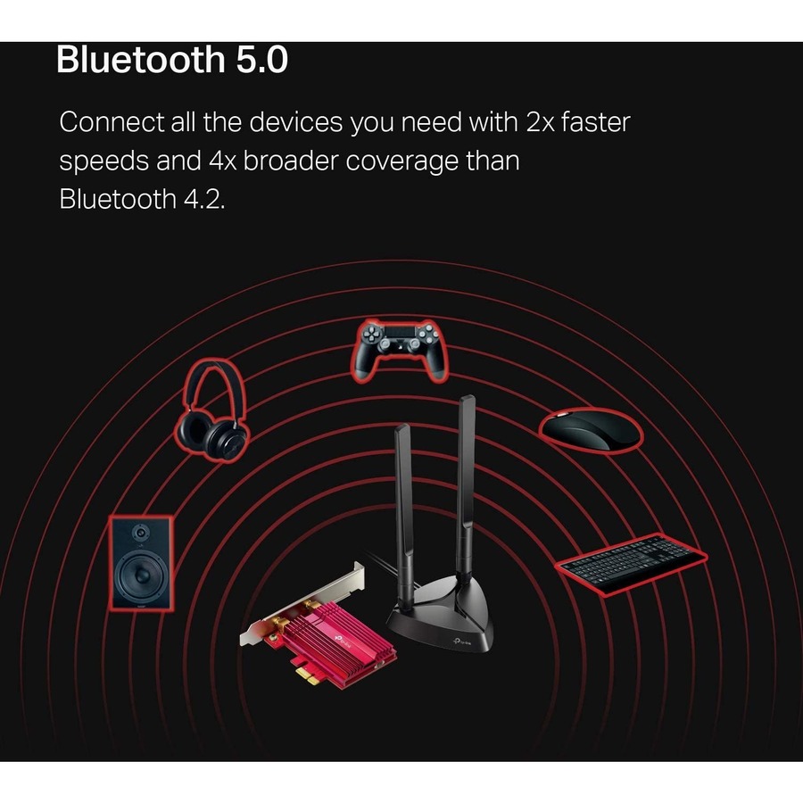 TP-LINK Archer AX3000 Wi-Fi 6 Bluetooth PCIe Adapter