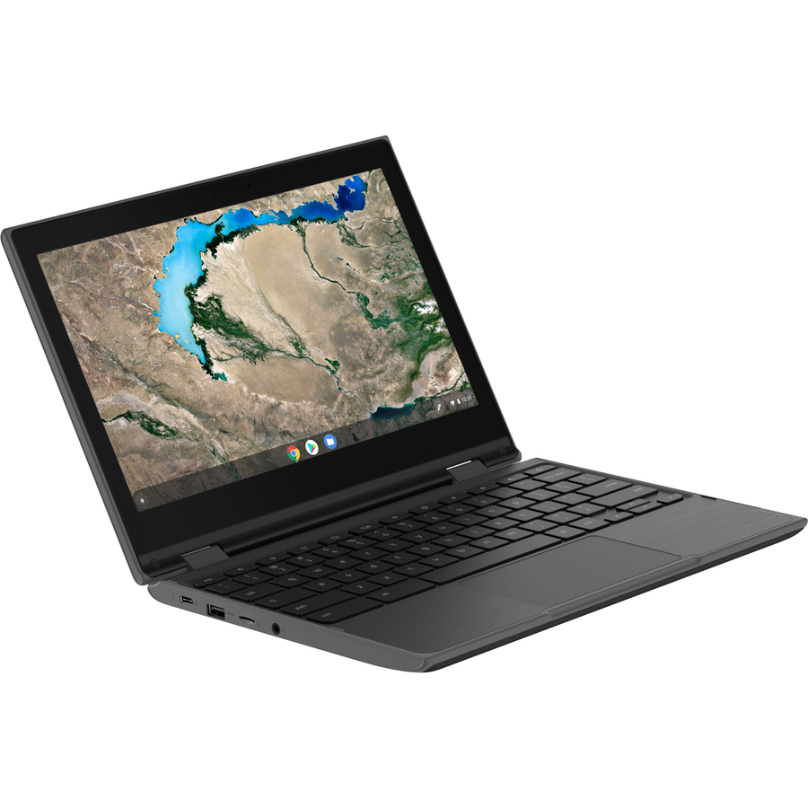 Lenovo 300e Chromebook 2nd Gen 81MB001DUS 11.6" Touchscreen Convertible 2 in 1 Chromebook - HD - 1366 x 768 - Intel Celeron N4020 Dual-core (2 Core) 1.10 GHz - 4 GB Total RAM - 32 GB Flash Memory - Black