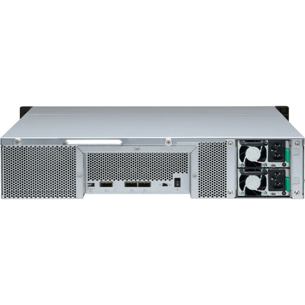 Qnap TL-R1200S 12-Bay SATA JBOD 2U Rackmount Expansion Unit - for select NAS Server (TL-R1200S-RP-US)