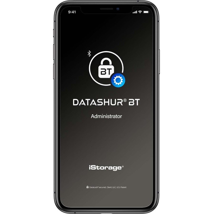 iStorage datAshur BT 16 GB | FIPS 140-2 Level 3 Certified | AES-XTS 256-bit full disk hardware encryption | Encrypted Secure Flash Drive | Unlock using your smartphone via bluetooth | Remote Management Ready