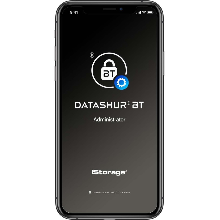 iStorage datAshur BT 64 GB | Encrypted Secure Flash Drive | Unlock using your smartphone via bluetooth | Remote Management Ready. IS-FL-DBT-256-64