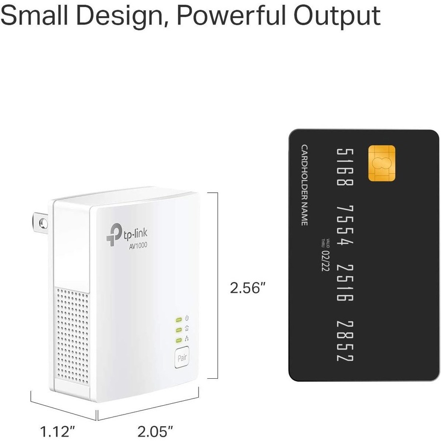 TP-Link TL-PA7017 - AV1000 Gigabit Powerline Adapter