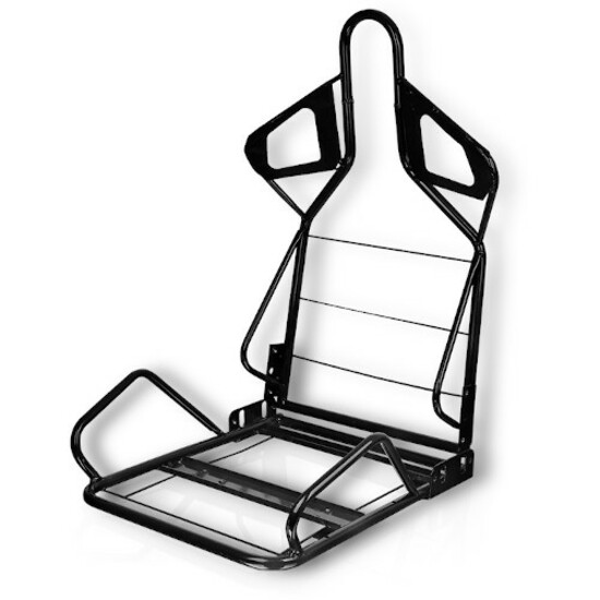 Thermaltake X Fit Black White gaming chair with contoured backrest and high-density padding — alternate view 9