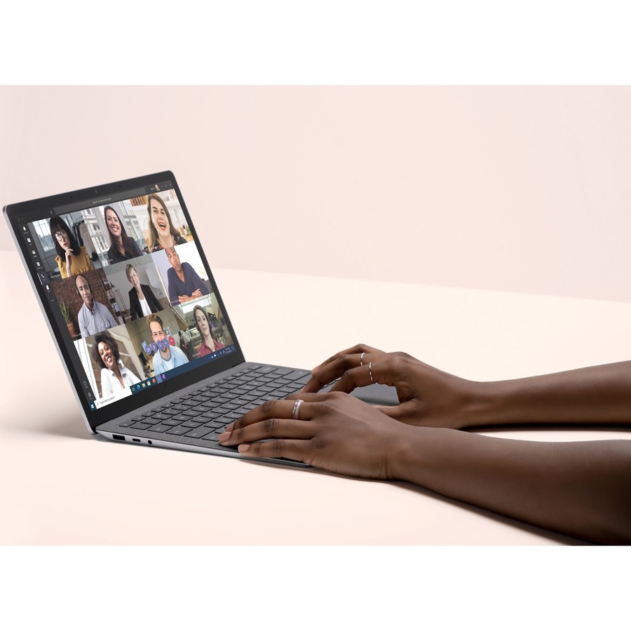 Microsoft Surface Laptop 4 13.5" Touchscreen Notebook - 2256 x 1504 - AMD Ryzen 5 4680U Hexa-core (6 Core) - 8 GB Total RAM - 256 GB SSD - Platinum