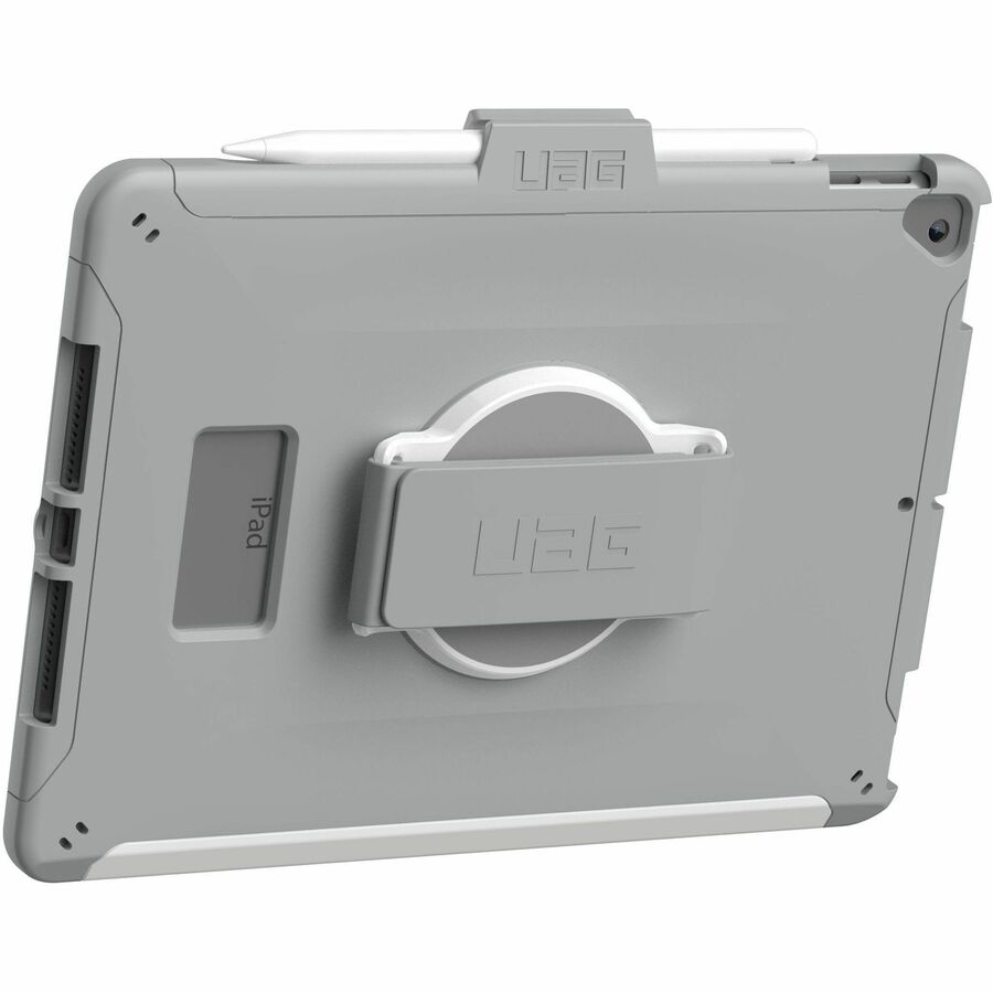 Urban Armor Gear Scout Healthcare Carrying Case for 10.2" Apple iPad (9th Generation), iPad (7th Generation), iPad (8th Generation) Tablet - White, Gray