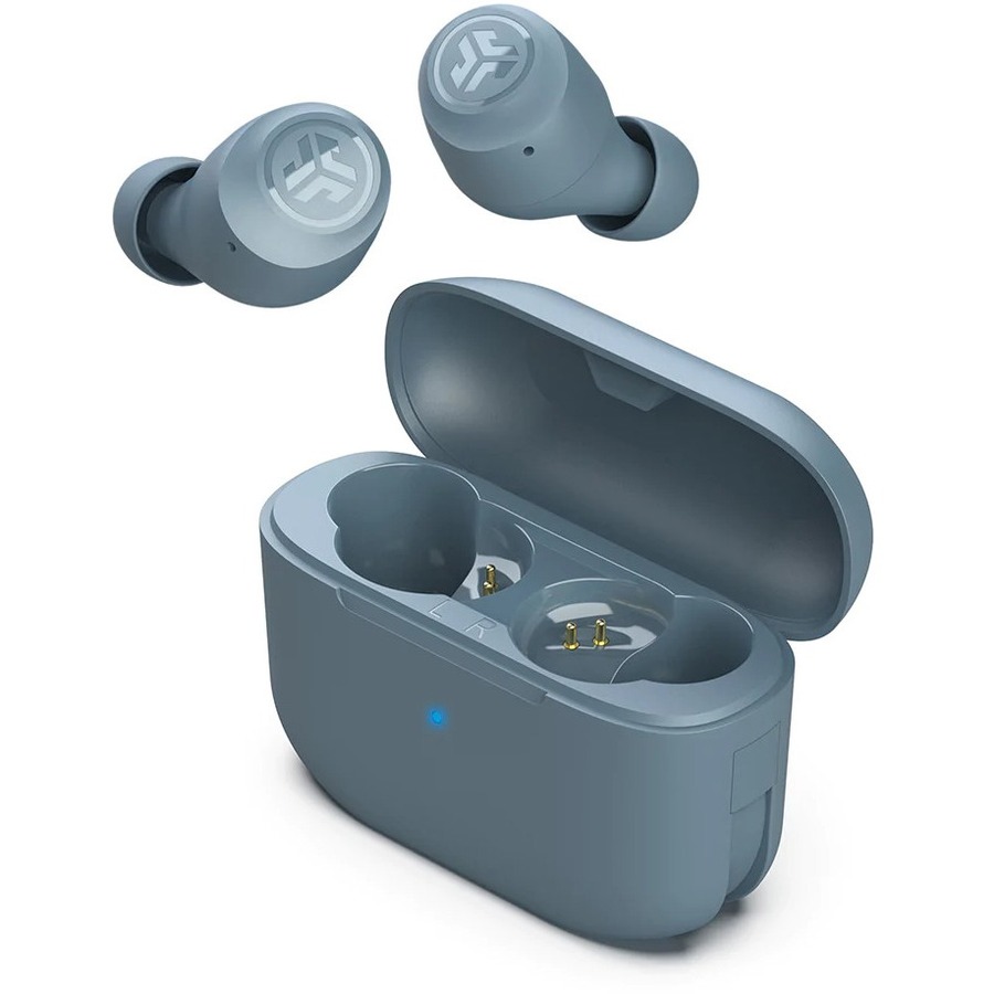 JLab Go Air Pop true wireless earbuds with compact charging case — alternate view 9