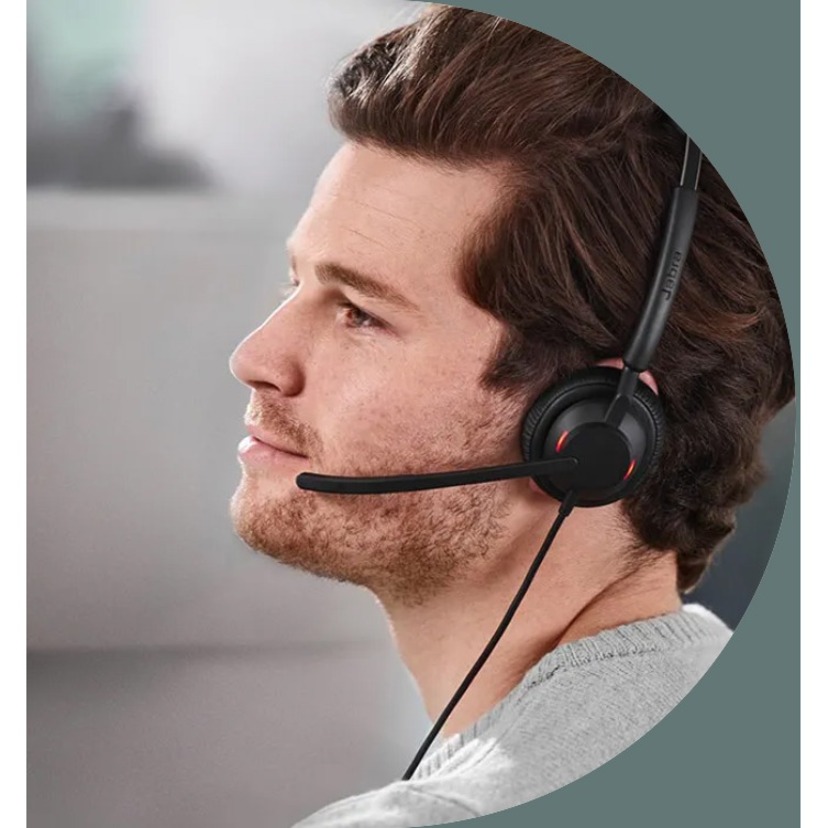 Casque Engage 50 II Filaire Supra-auriculaire St&eacute;r&eacute;o - Noir Jabra