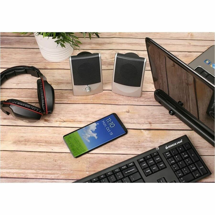 IOGEAR Bluetooth 5.1 Bluetooth Adapter for Computer, Headphone, Gaming Controller, Bluetooth Keyboard, Bluetooth Mouse, Speaker