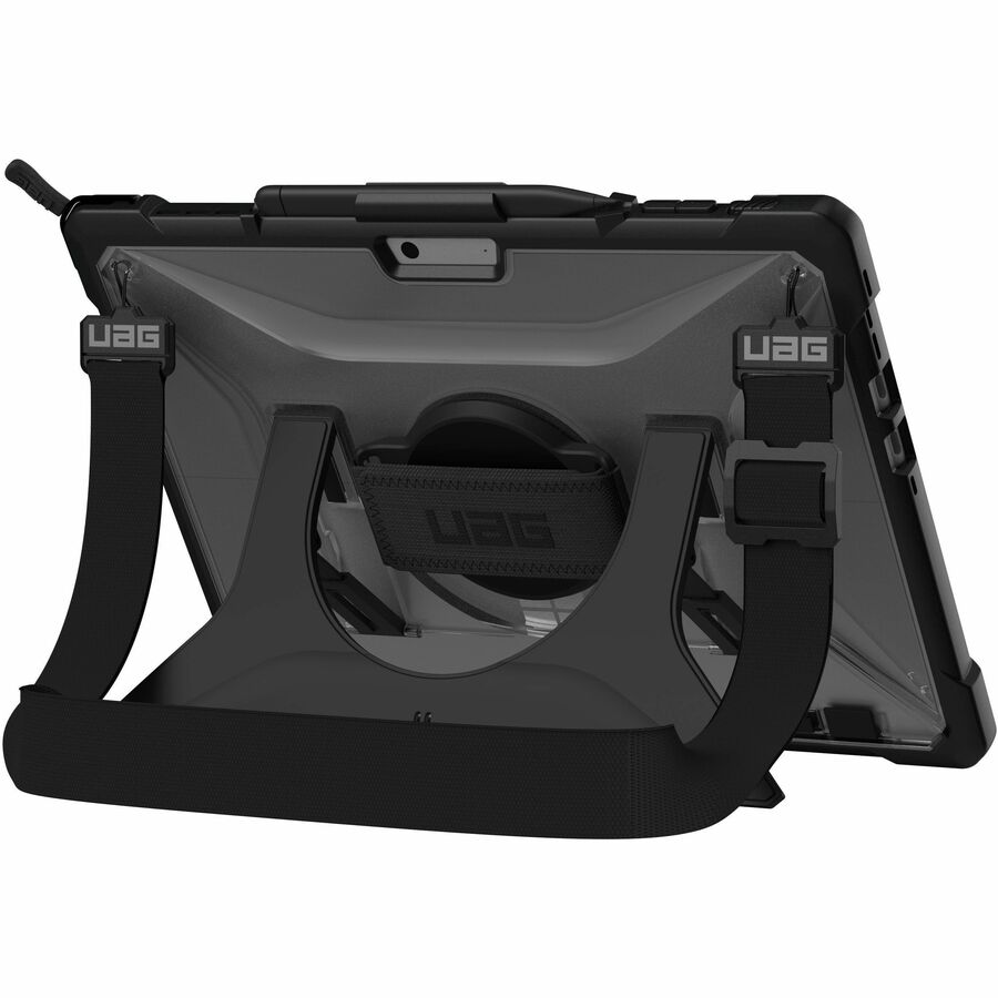 Urban Armor Gear Plasma Rugged Carrying Case Microsoft Surface Pro 10, Surface Pro 11, Surface Pro 9 Tablet, Stylus - Ice