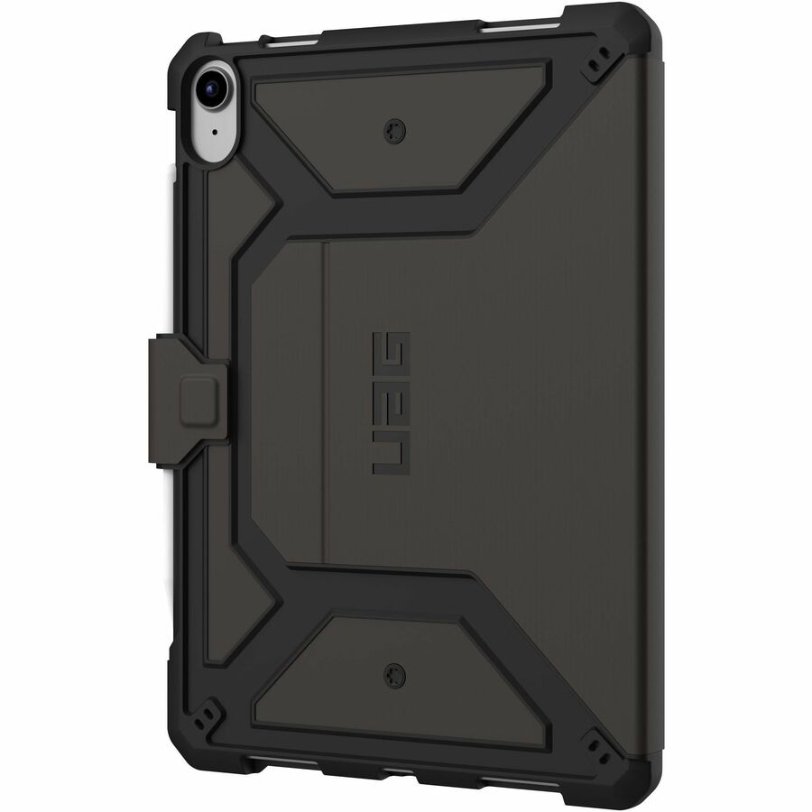 Urban Armor Gear Metropolis SE Rugged Carrying Case (Folio) for 10.9" Apple iPad (2022) Tablet, Apple Pencil, Stylus - Black