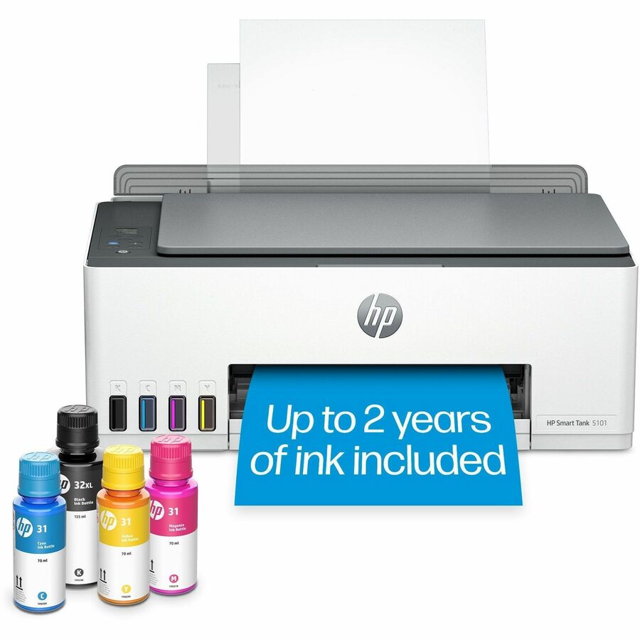 HP 5101 Wireless Smart Tank Inkjet Multifunction Printer - Color