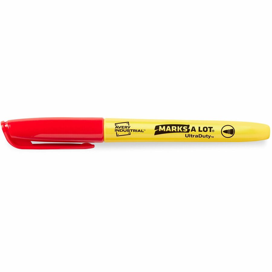 Avery UltraDuty Markers, Bullet Tip, 4 Assorted Markers (29848)